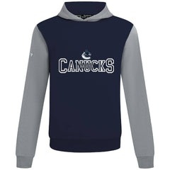 Vancouver Canucks Levelwear Ultimate Journey Pullover Hoodie - Navy/Gray Hoodies