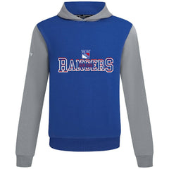 New York Rangers Levelwear Ultimate Journey Pullover Hoodie - Blue/Gray Hoodies