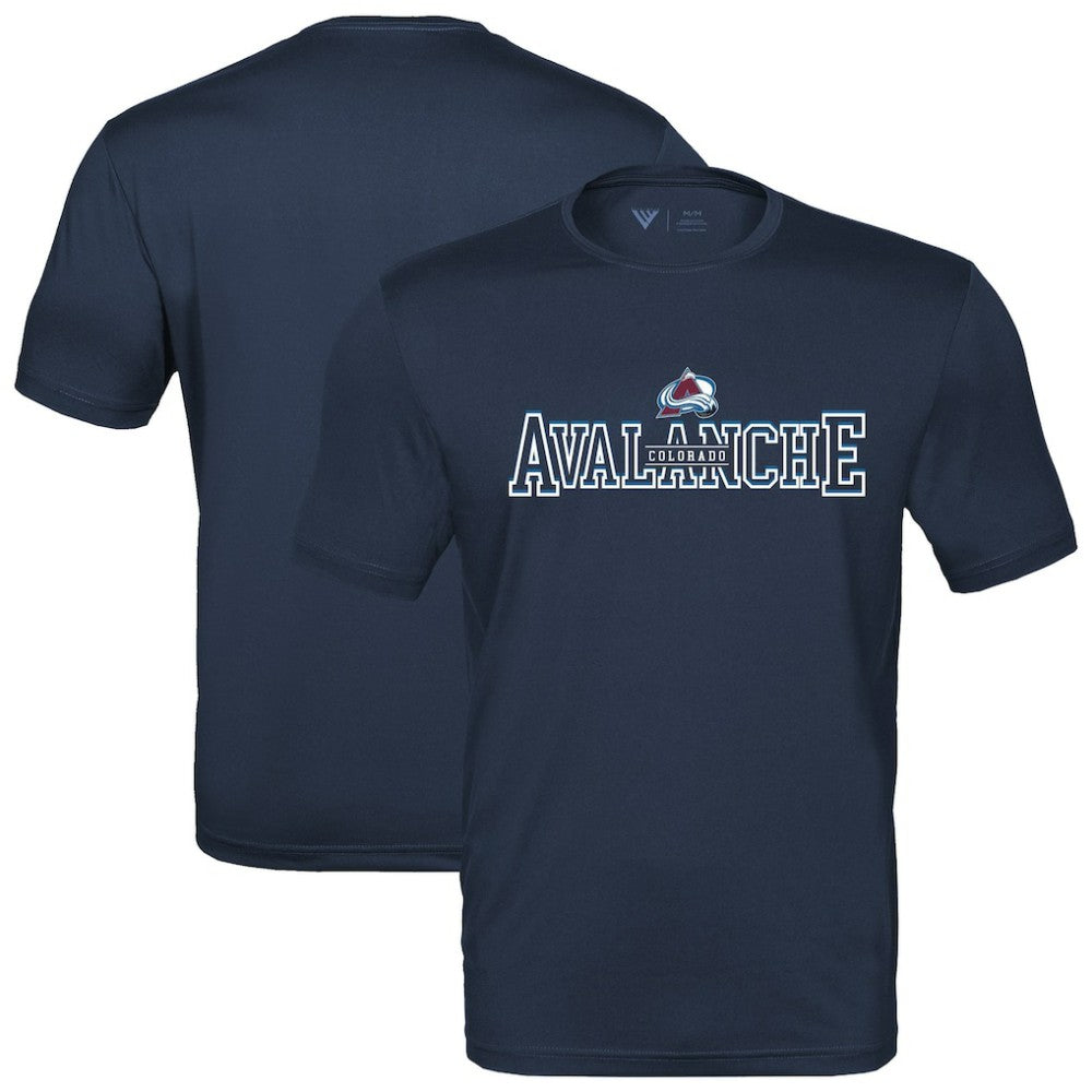 Colorado Avalanche Levelwear Anthem Journey Performance T-Shirt - Navy T-shirts