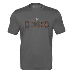 Anaheim Ducks Levelwear Anthem Journey Performance T-Shirt - Charcoal T-shirts