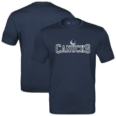 Vancouver Canucks Levelwear Anthem Journey Performance T-Shirt - Navy T-shirts