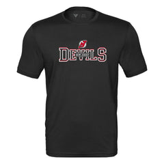 New Jersey Devils Levelwear Anthem Journey Performance T-Shirt - Black T-shirts