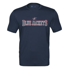 Columbus Blue Jackets Levelwear Anthem Journey Performance T-Shirt - Navy T-shirts