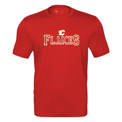 Calgary Flames Levelwear Anthem Journey Performance T-Shirt - Red T-shirts