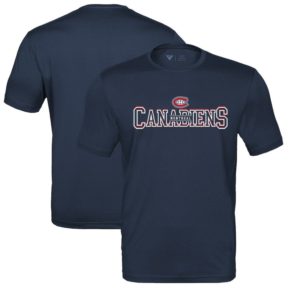 Montreal Canadiens Levelwear Anthem Journey Performance T-Shirt - Navy T-shirts