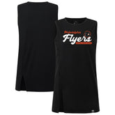 Philadelphia Flyers Levelwear Women's Influx Monument Tank Top - Black Tank Top
