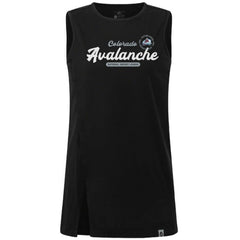 Colorado Avalanche Levelwear Women's Influx Monument Tank Top - Black Tank Top