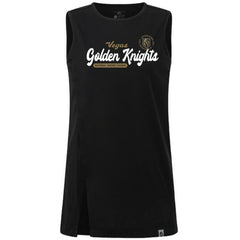 Vegas Golden Knights Levelwear Women's Influx Monument Tank Top - Black Tank Top