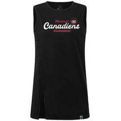 Montreal Canadiens Levelwear Women's Influx Monument Tank Top - Black Tank Top