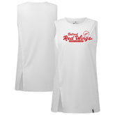 Detroit Red Wings Levelwear Women's Influx Monument Tank Top - White Tank Top