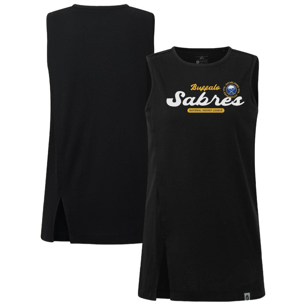 Buffalo Sabres Levelwear Women's Influx Monument Tank Top - Black Tank Top
