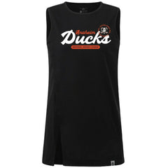Anaheim Ducks Levelwear Women's Influx Monument Tank Top - Black Tank Top