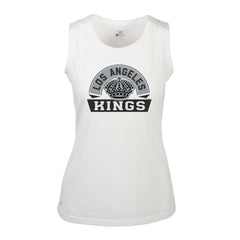 Los Angeles Kings Levelwear Women's Macy Banner Arch Tank Top - White Tank Top