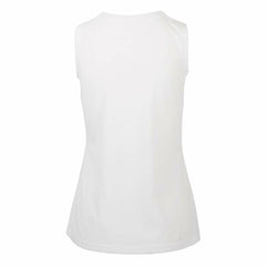 San Jose Sharks Levelwear Women's Macy Banner Arch Tank Top - White Tank Top