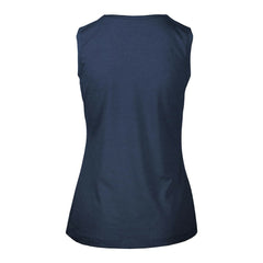 Winnipeg Jets Levelwear Women's Macy Banner Arch Tank Top - Navy Tank Top