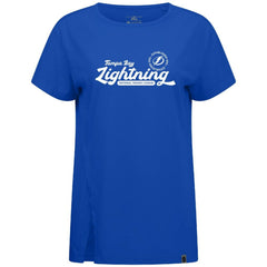 Tampa Bay Lightning Levelwear Women's Influx Monument T-Shirt - Royal T-shirts