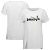 Vegas Golden Knights Levelwear Women's Influx Monument T-Shirt - White T-shirts