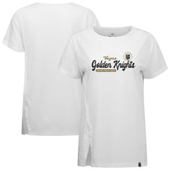 Vegas Golden Knights Levelwear Women's Influx Monument T-Shirt - White T-shirts