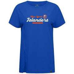 New York Islanders Levelwear Women's Influx Monument T-Shirt - Royal T-shirts