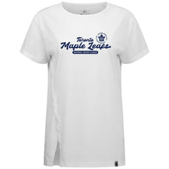 Toronto Maple Leafs Levelwear Women's Influx Monument T-Shirt - White T-shirts
