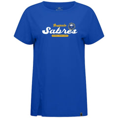 Buffalo Sabres Levelwear Women's Influx Monument T-Shirt - Royal T-shirts