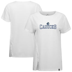 Vancouver Canucks Levelwear Women's Influx Journey T-Shirt - White T-shirts