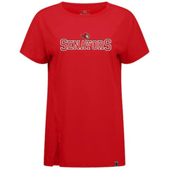 Ottawa Senators Levelwear Women's Influx Journey T-Shirt - Red T-shirts