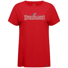 Carolina Hurricanes Levelwear Women's Influx Journey T-Shirt - Red T-shirts