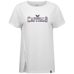 Washington Capitals Levelwear Women's Influx Journey T-Shirt - White T-shirts
