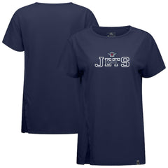 Winnipeg Jets Levelwear Women's Influx Journey T-Shirt - Navy T-shirts