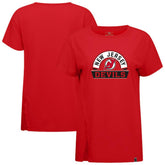 New Jersey Devils Levelwear Women's Influx Banner Arch T-Shirt - Red T-shirts