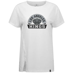 Los Angeles Kings Levelwear Women's Influx Banner Arch T-Shirt - White T-shirts