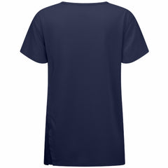 Washington Capitals Levelwear Women's Influx Banner Arch T-Shirt - Navy T-shirts