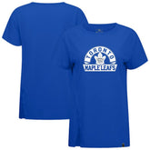 Toronto Maple Leafs Levelwear Women's Influx Banner Arch T-Shirt - Royal T-shirts