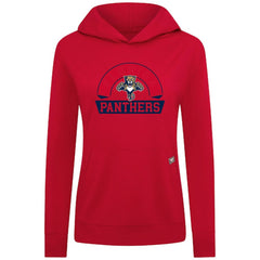 Florida Panthers Levelwear Women's Relay Banner Arch Pullover Hoodie - Red Hoodies