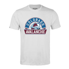 Colorado Avalanche Levelwear Richmond Banner Arch T-Shirt - White T-shirts