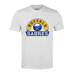 Buffalo Sabres Levelwear Richmond Banner Arch T-Shirt - White T-shirts