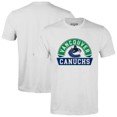 Vancouver Canucks Levelwear Richmond Banner Arch T-Shirt - White T-shirts