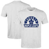 Toronto Maple Leafs Levelwear Richmond Banner Arch T-Shirt - White T-shirts