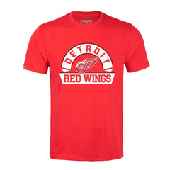 Detroit Red Wings Levelwear Richmond Banner Arch T-Shirt - Red T-shirts
