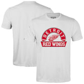 Detroit Red Wings Levelwear Richmond Banner Arch T-Shirt - White T-shirts