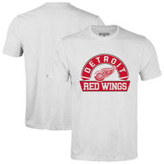 Detroit Red Wings Levelwear Richmond Banner Arch T-Shirt - White T-shirts