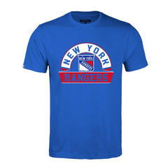 New York Rangers Levelwear Richmond Banner Arch T-Shirt - Royal T-shirts