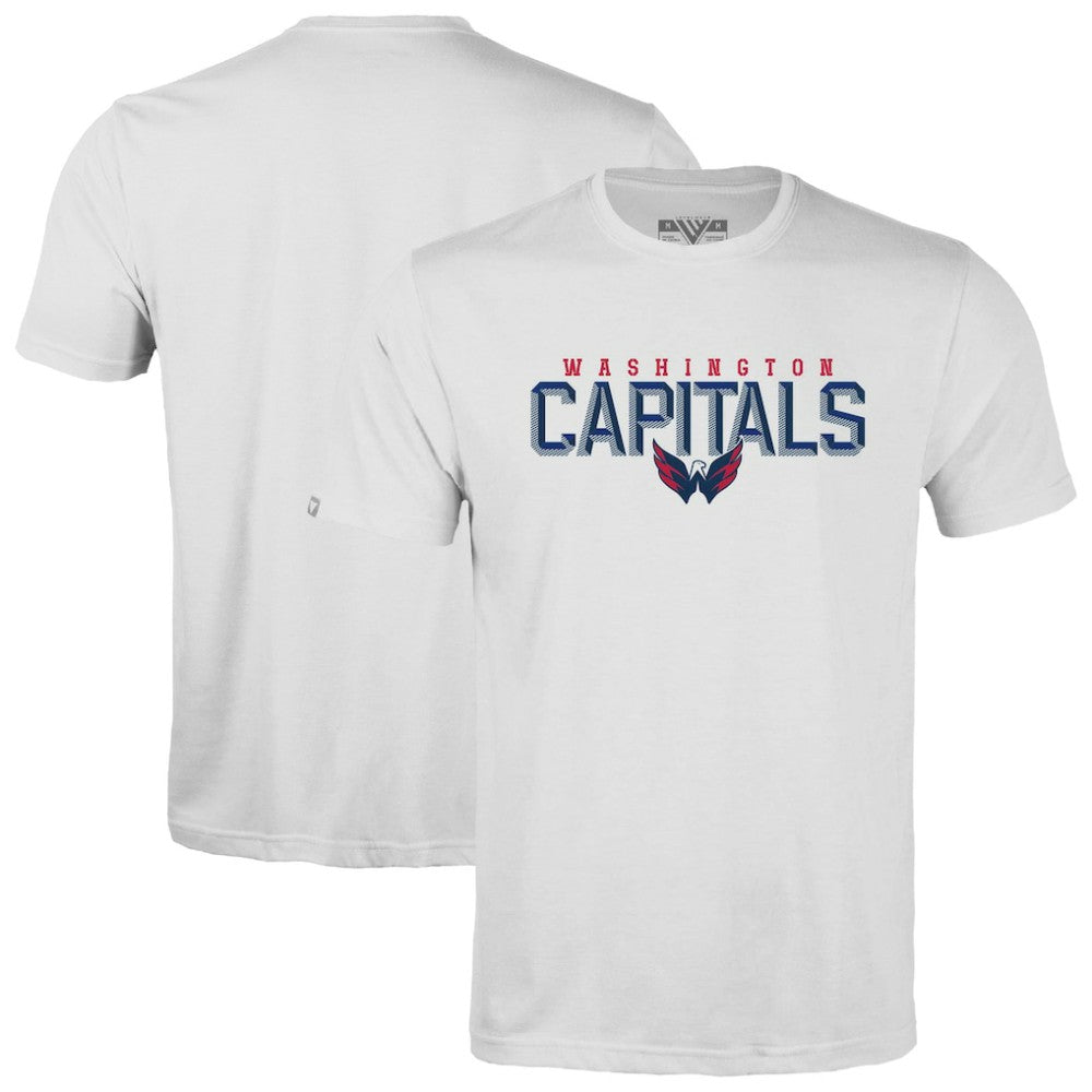Washington Capitals Levelwear Richmond Carve T-Shirt - White T-shirts