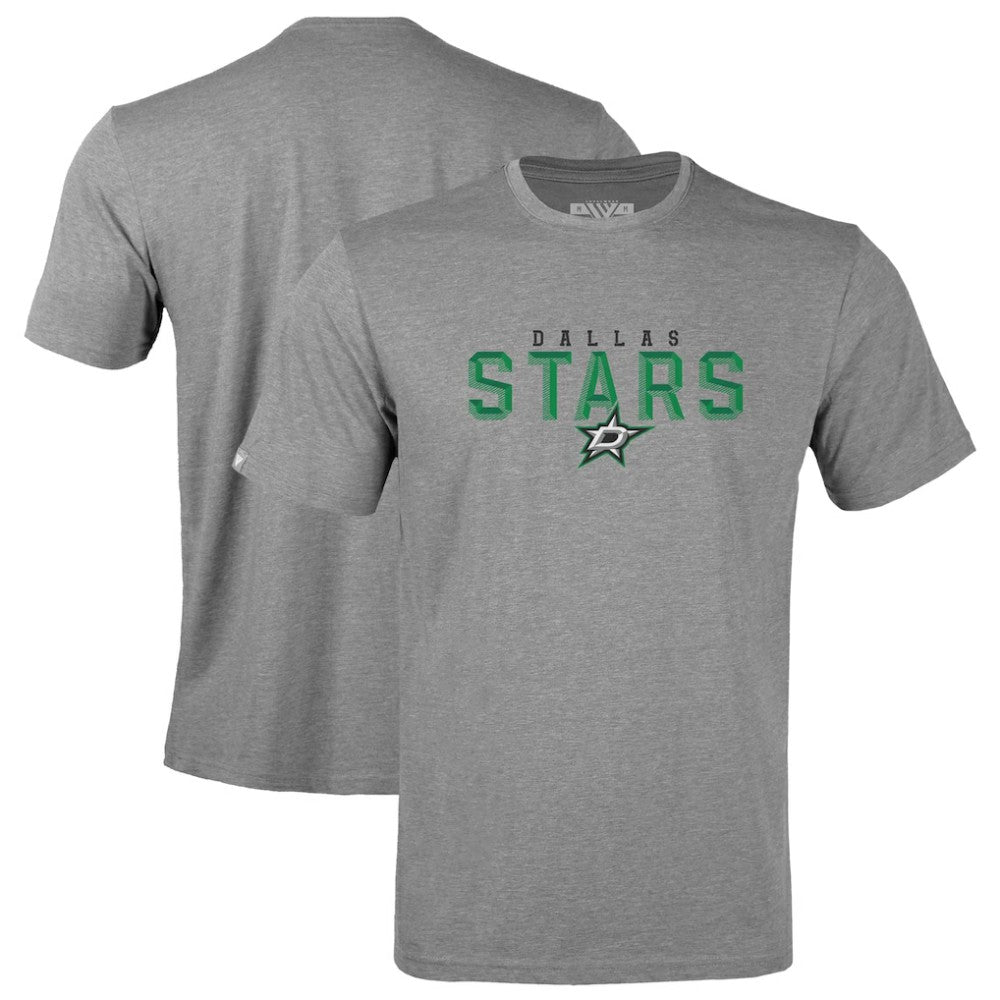 Dallas Stars Levelwear Richmond Carve T-Shirt - Gray T-shirts