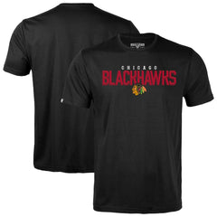 Chicago Blackhawks Levelwear Richmond Carve T-Shirt - Black T-shirts
