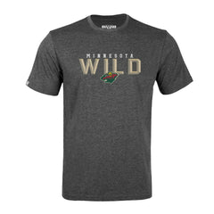 Minnesota Wild Levelwear Richmond Carve T-Shirt - Gray T-shirts