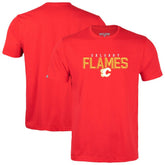 Calgary Flames Levelwear Richmond Carve T-Shirt - Red T-shirts