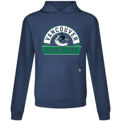 Vancouver Canucks Levelwear Relay Banner Arch Pullover Hoodie - Navy Hoodies
