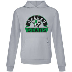 Dallas Stars Levelwear Relay Banner Arch Pullover Hoodie - Gray Hoodies